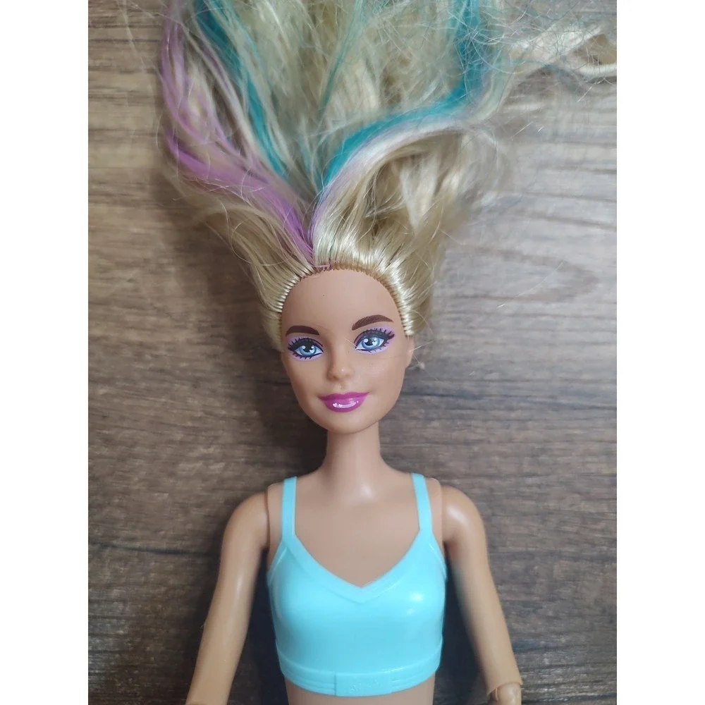 Barbie Cutie Reveal Bunny Blonde Millie Articulated Doll Color Streaked Hair